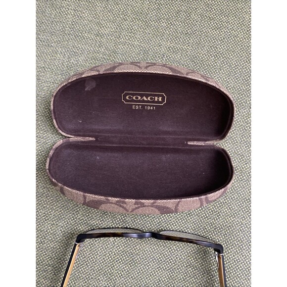 Coach HC 6001 Emily 5055 Eyeglass Frames Only Dark Tortoise Brown W/Case - Picture 4 of 7